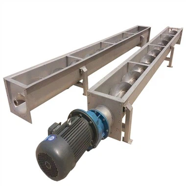 Rozsdamentes acél csavaros szállítószalag